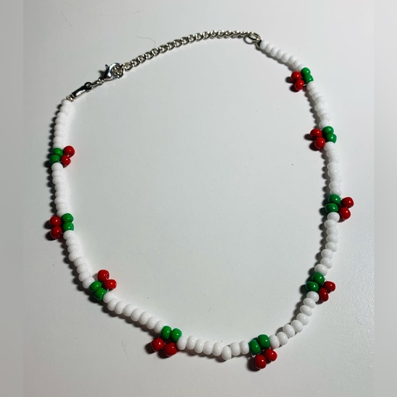 🍒Beaded Cherry Choker🍒 - Picture 1 of 5